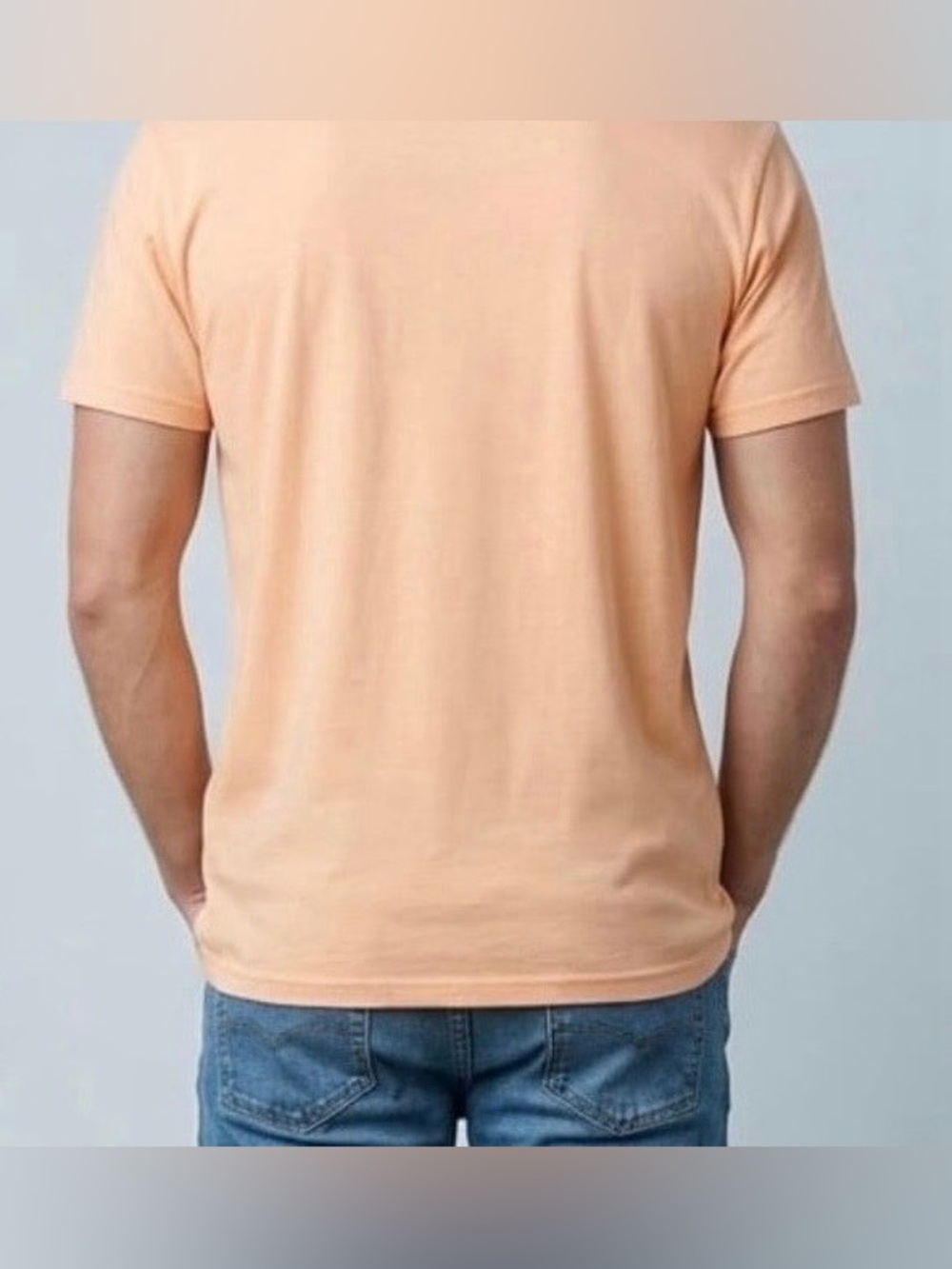 Talentless woman’s peach shirt sleeve crew neck shirt size small NWOT
